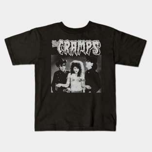 The Cramps Vintage BW Kids T-Shirt